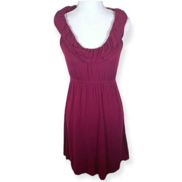 DEREK HEART MAGENTA DRESS SZ.M EUC - Picture 1 of 9